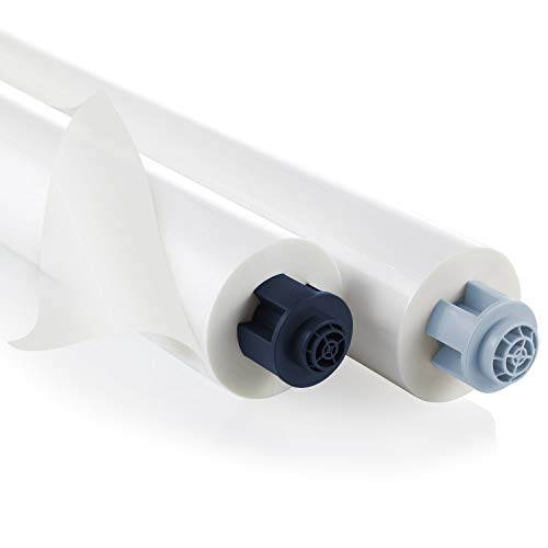 GBC Laminating Film, Rolls, Pinnacle 27 EZLoad, NAP I, 1.5 mil, 25" x 500', Blue Caps, 2 Pack (3748201EZ)