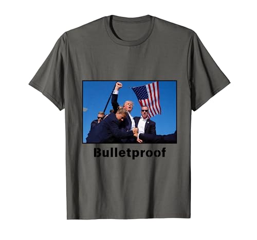 Donald Trump Bulletproof 2024 Presidential Candidate 45 T-Shirt