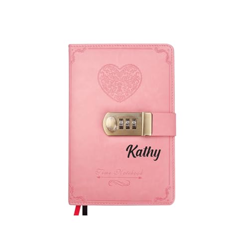 Personalized Password Diary - Password Book - Journal With Lock - Personal Diary with Lock - Combination Lock Diary - Note book With Lock - Niece Gift