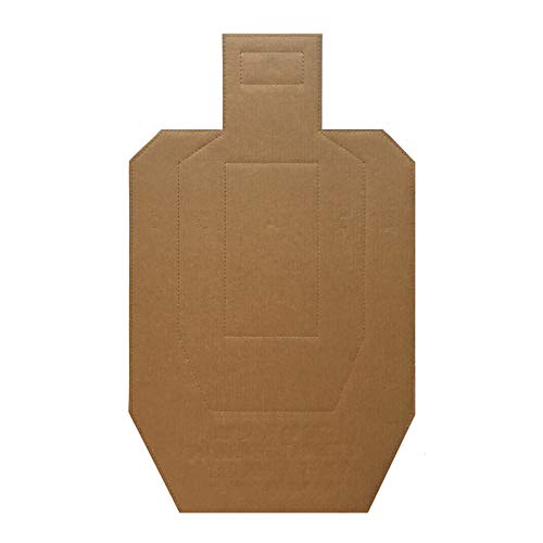 HZTZDMHH IPSC/USPSA Water Resistant Cardboard Target - 100 Pack