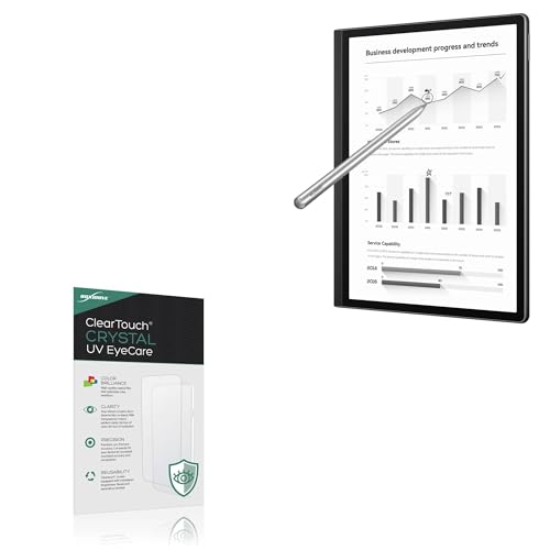 BoxWave Screen Protector Compatible With Huawei MatePad Paper (10.3 in) - ClearTouch Crystal Anti-UV EyeCare (2-Pack), Filters out Harmful Blue Light Reduce Fatigue