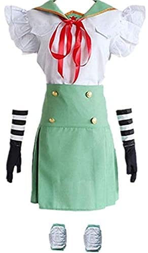 Quality cos Ebisuzawa Kurumi Cosplay Gakkou Gurashi School-Live Janpanese Anime Costumes Fancy Girls Uniforms (Female XXL)