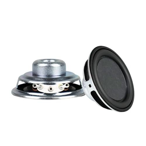 KEXIAO 2Pcs 2inch 52MM Portable Full Ranges Speakers 4Ohm 5W Multimedia Waterproof Rubber Side Home Theater Loudspeaker