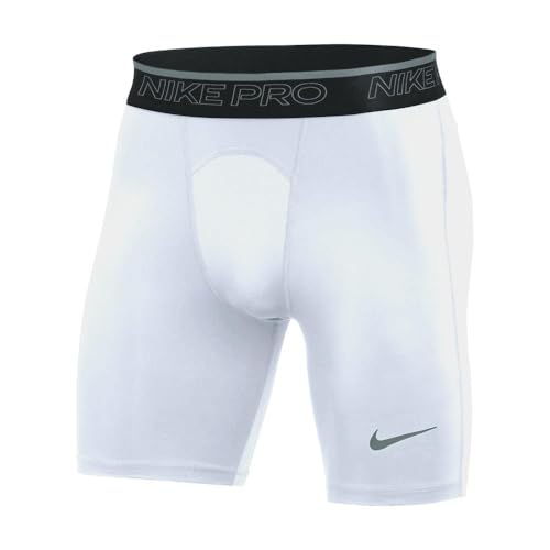 Nike Mens PRO Training Compression Short White XXL