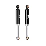 KYX Racing Aluminum Suspension Shock Absorber Inner Spring Shock 52mm Upgrades Parts Accessories for 1/24 RC Crawler Car Axial AX24 (4pcs), Black