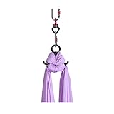 Dasking Premium Aerial Silks Equipment - Safe Deluxe Aerial kit (Lavender)