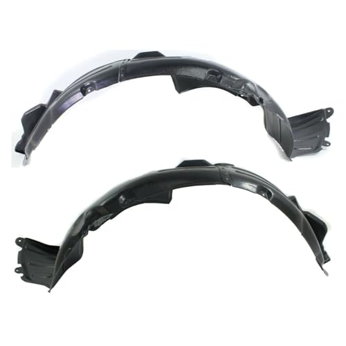 Ikriyi Splash Shield for Hyundai for Genesis Coupe 3.8 2010 2012 & 2.0T/2.0T GT/2.0T R-Spec/3.8 GT/3.8 Track 2010-2012 & 3.8 R-Spec 2011-2012 Front Left & Right Set of 2 Plastic