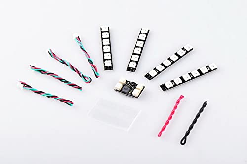 FPV Full Color LED WS2812 LED Board LED Light Module Control Module Set for RC FPV Racing Drone Multirotor Spare Parts