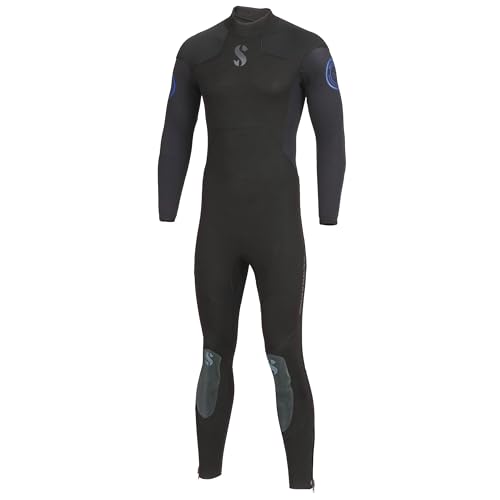SCUBAPRO Oneflex Steamer Men’s Diving Wetsuit, 5mm, Back Zip, X-Foam Neoprene, 4XL