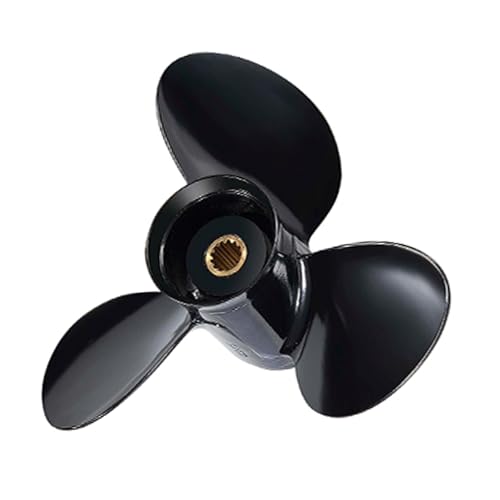 VQPROPs OEM Boat Propeller 12 1/4x15 Aluminum Prop Fit BRP Johnson Evinrude OMC Stern Drive 40-75 HP Outboard Motor 13 Spline Tooth Parts No.778774 RH