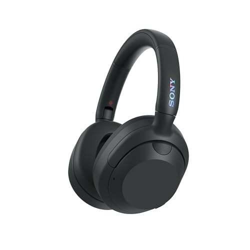 Sony ULT WEAR Over-Ear Noise Cancelling Bluetooth Headphones with Alexa Built-in, Comfortable Design, 30-Hour Battery, Massive Bass, Black