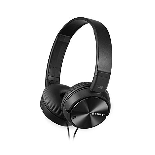 Sony MDRZX110NC Noise Canceling On Ear Headphones, Black