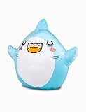 LankyBox Official Merch - Thicc Shark Plush Toy 12" Large Plushies for Kids - Stuffed Thicc Shark Lanky Box Plushy - Official Store