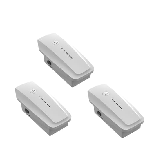 KAGMIKA Drone Maintenance KF102 Battery 7.4V 2200mAh for KF102 MAX Drone Battery KF102 Accessories RC Quadcopter Spare Parts(KF102 WH Battery X3)
