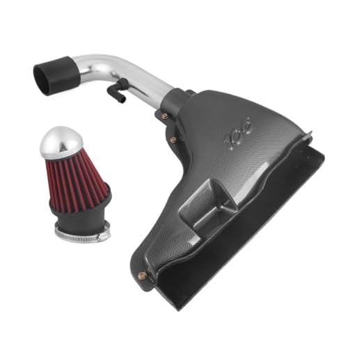 Cold Air Inlet Systems Intake Box Air Filter Air Intake System Carbon Fiber Style Heat Shield Filter Compatible With Peugeot 106 206 306 VTS(For Peugeot 106)