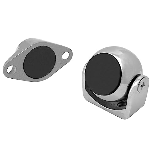 Magnet Door Stopper, 316 Stainless Steel Catch Door Holder Polished Anti-Rust Marine Door Stopper Hardware Accessories for Boat Motorhome Yacht