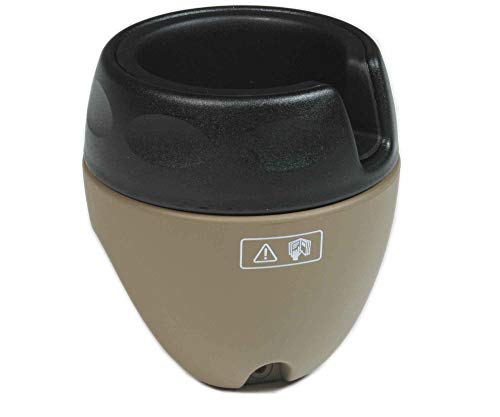 Pair of Genuine Land Rover STC53156SUC Beige Cup Holders for Discovery and Range Rover Classic