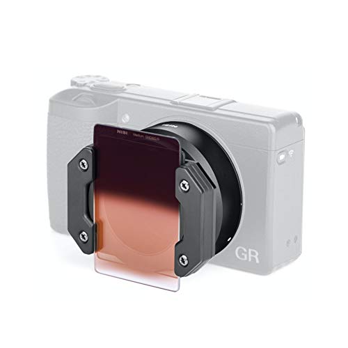 NiSi - P1 Filter Kit for Ricoh GR III - Compact Camera Holder System with 5 Square Filters, Adapter Ring and Replacement Lens Ring - Essential Camera Shot and Photography Accessories for Ricoh GR III