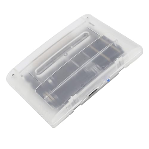 3000 in 1 Game Cartridge, High Speed Video Game Cartridge, Built in 8GB Memory Card, for SNES for SFC Gaming Console (Only Compatible with US Version) (Transparent White)