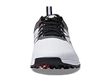 New Balance Men's Fresh Foam Contend v2 Golf Shoe, White/Black, 10.5