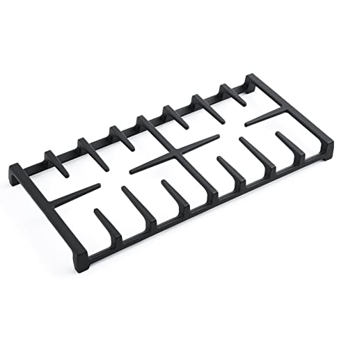 WB31X27150 Stove Center Grate Replacement for GE Stove Parts 19.3’’ x 9.1'' JXGRATE1 WB31X24737 Grate General Electric Gas Range Parts Surface Burner Grate GE Cast Iron Rack 1 Pack (Not Side Grate)