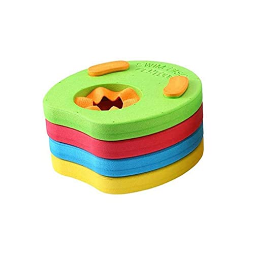 ICRPSTU 4 Pack EVA Inflatable Swim Arm Bands Floater Sleeves Swimming Rings Tube Armlets Swim Inflatable Pool Float Board Baby Swimming Circles Rings Discs Arm Bands Floating Sleeves