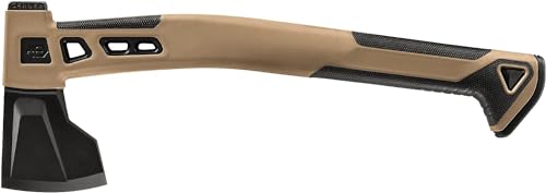 Gerber Gear Bushcraft Hatchet - Multi Purpose Hatchet with Blade & Hammer - Survival Hatchet for Camping Gear - Made in USA - Coyote Brown