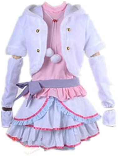 Quality cos Love Live! Snow Halation Nozomi Tojo Cosplay Costume Christmas Halloween Party Costume (Female XXL)
