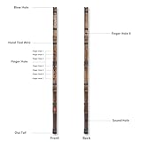 YCXYQ G key - Bamboo Xiao Chinese Traditional Musical Instrument Professional Zizhu Vertical Xiao Flute