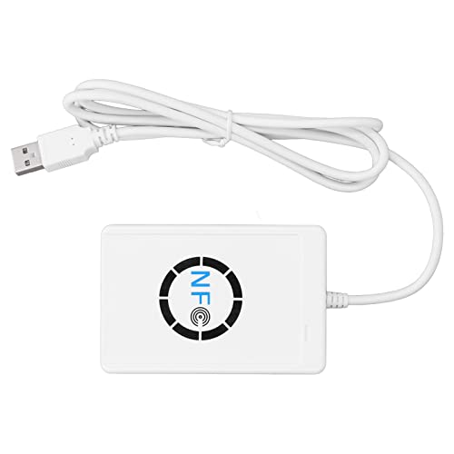 NFC Reader, ACR122U NFC USB2.0 424kbps 13.56MHz Contactless Smart Card Reader Writer,Smart IC Card Reader Writer Copier Duplicator