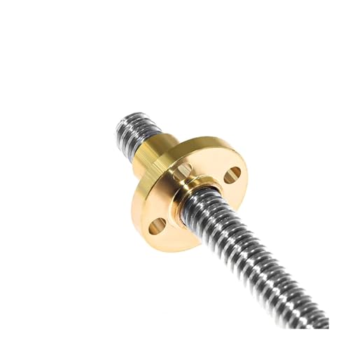 Ball Screw with nut Machine Parts T12 Screw Length 1500mm Lead 2mm-12mm Trapezoidal Spindle for CNC 3D Printer CNC Router Lathe(Pitch 3mm Lead 3)