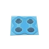 [Replacement] 10Pcs ABXY Key Membrane Stickers PAD Replacement Electro Button Set D Pad & ABXY Buttons for Nintendo for Switch nxvio(Blue Button PAD)