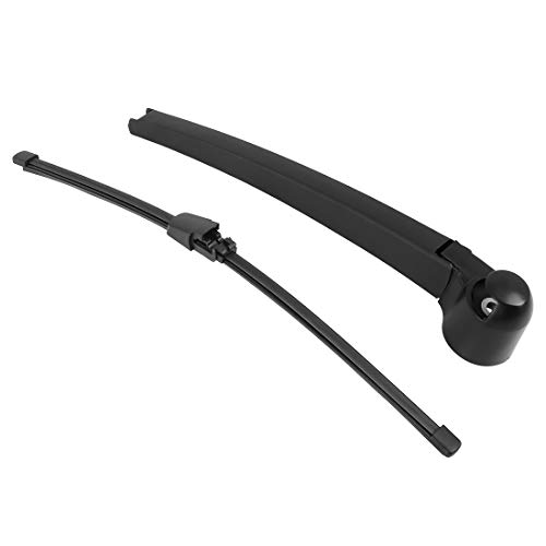 X AUTOHAUX Rear Windshield Wiper Blade Arm Set 335mm 13 Inch for Volkswagen Tiguan 2007 2008 2009 2010 2011 2012 2013 2014 2015 2016 2017