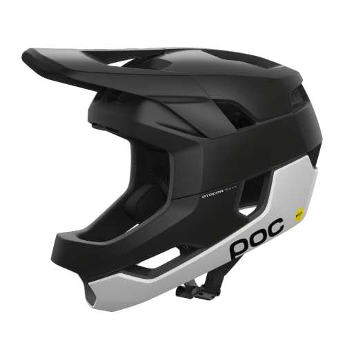 POC Otocon Race MIPS Fullface Helmet - Exceptionally Lightweight and Well-Ventilated Full-face Protection with Integrated tech for Extra Safety