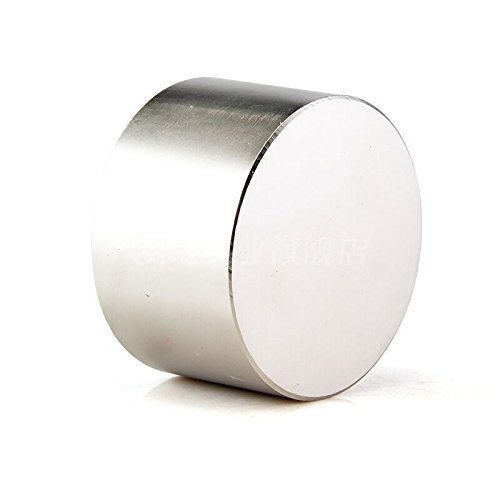 AOMAG® 350Lbs Dia 50x30mm Super Strong Rare Earth Neodymium N52 Round Disc Cylinder Magnet 2 x 1.18" (+/-0.05mm)