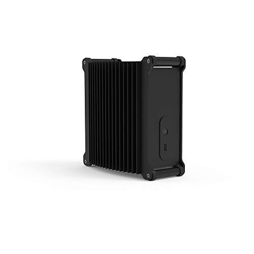 Streacom ST-DB1B DB1 Fanless Chassis ITX Black, Extruded Aluminum