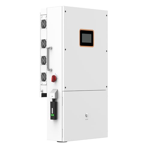 Dawnice 5KW Solar Hybrid Inverter 48V DC to 120V/240V AC Split Power Inverter Built in 4 MPPT Charge Controller for Work with 48V LiFePO4 Lead-Acid Battery Support Parallel UL Listed