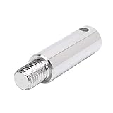 Ochoos Stainless Steel M14 Rotary Polisher Extension Shaft for Car Care Polishing Accessories Tools Auto Detailing W315 - (Length: 140mm)