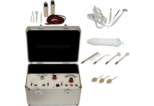 Portable Professional 4-in-1 Facial Machine, Multifunction Spa Equipment with High Frequency, and Galvanic Facial