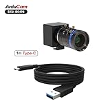 Arducam 4K USB Camera Module, 90FPS High Speed USB Camera, 8.3MP Manual Focus Webcam with 16mm C-Mount Lens, IMX585 Low Light USB 3.0 Camera for Windows, Linux OS