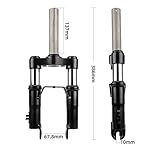 MIMIRACLE Front Suspension Kit Fork Suspension Compatible with Xiaomi M365/Pro/Pro2/1S Electric Scooter Shock Absorption Parts Anti-Vibration Accessories with Foot Stand and Front Fender