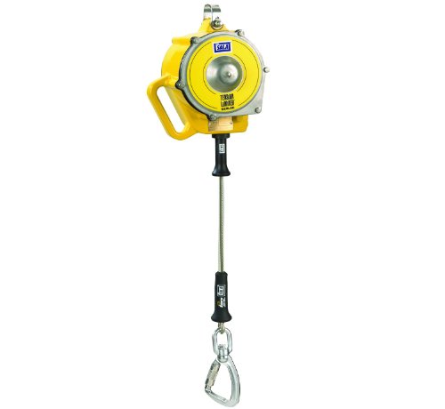 3M DBI-SALA Sealed Tension Limiter 3601490 Load Limiting Device, Connects In-Line Between User And Hoist Line Deploying If Entangled, Yellow