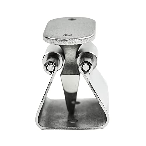 Marine City Stainless Steel Strong Sturdy Gloss Polished Finish Modern Hardware Door Soft Stopper Catch and Holder for RV Boat Marine Accessories (Height 1-5'8" Inches)