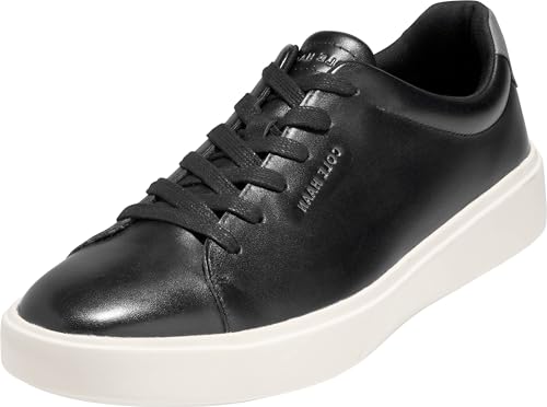 Cole Haan Men's Grand Crosscourt Traveler Sneaker, Black/City Skyline/Egret, 10.5