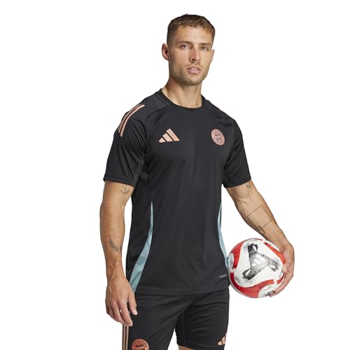 adidas Men's FC Bayern Munich 24/25 Training Jersey, Black