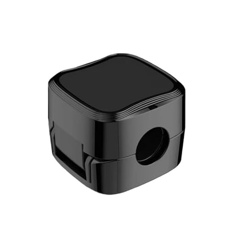 Magnetic Cable Clip Winder Holder Adhesive Wire Keeper Cord Cable Organizer Charging Line Winder for Office Desktop Home(1PCS Black)