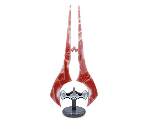 Halo Infinite Red Energy Sword Bloodblade Replica LED Mood Light Exclusive | Nightstand Table Lamp For Bedroom, Desk | Home Decor Room Essentials | Video Game Gifts And Collectibles | 14 Inches