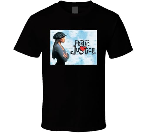 Generic Poetic Justice Fan T Shirt 2XL Black