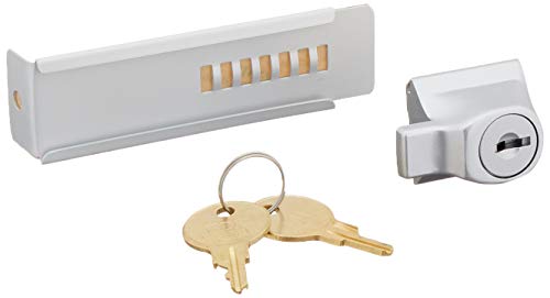 C.R. LAURENCE TDK7AKA CRL Aluminum Stick-On Showcase Lock - Keyed Alike