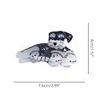 Cute Schnauzer Dog Hair Clip,Acetate Hair Clip,Big Claw Clip for Women,Funny Hair Claw Clip